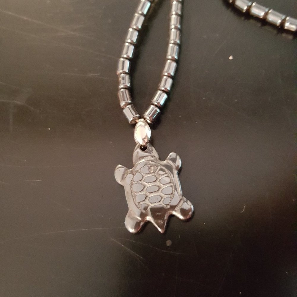 Turtle Necklace  16"